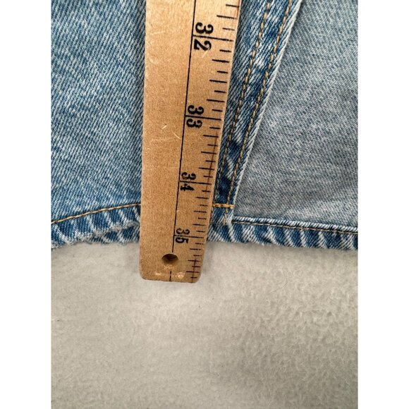 American‎ Eagle low rise Maxi denim skirt Y2k slit boho blue sz 10 - Picture 6 of 9